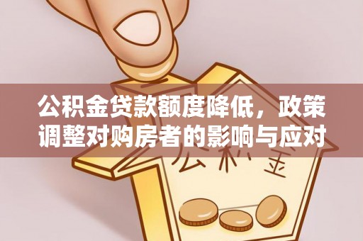 源汇公积金贷款额度降低，政策调整对购房者的影响与应对策略