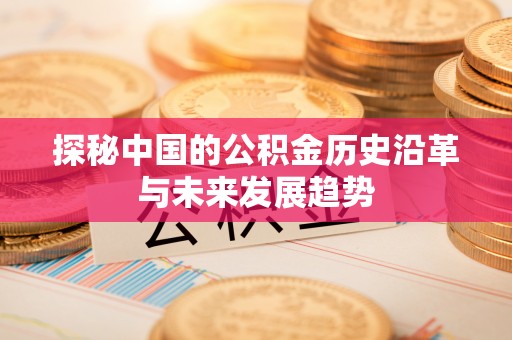 源汇探秘中国的公积金历史沿革与未来发展趋势