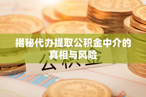 源汇揭秘代办提取公积金中介的真相与风险