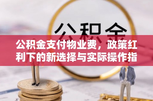源汇公积金支付物业费，政策红利下的新选择与实际操作指南