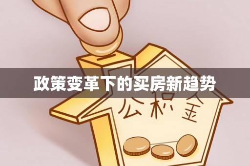 源汇政策变革下的买房新趋势