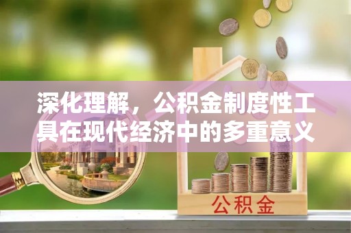 源汇深化理解，公积金制度性工具在现代经济中的多重意义