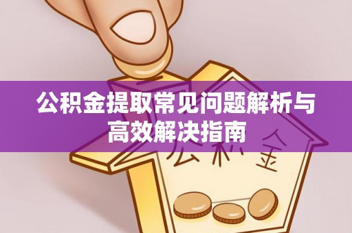 源汇公积金提取常见问题解析与高效解决指南