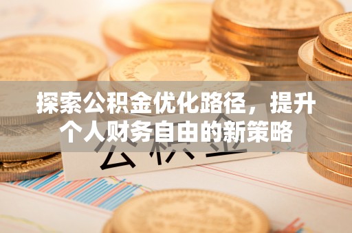 源汇探索公积金优化路径，提升个人财务自由的新策略