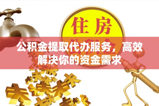 源汇公积金提取代办服务，高效解决你的资金需求