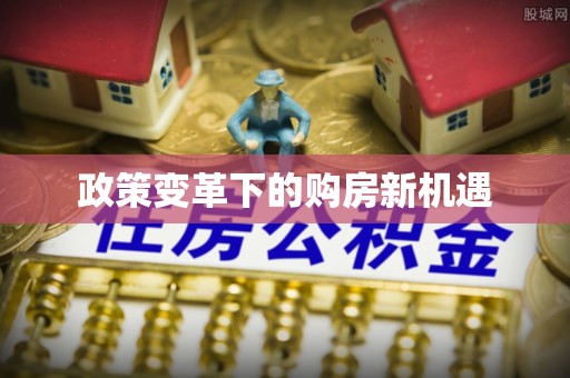 源汇政策变革下的购房新机遇