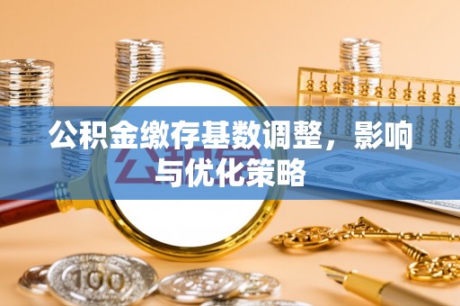 源汇公积金缴存基数调整，影响与优化策略