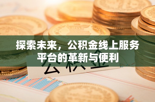 源汇探索未来，公积金线上服务平台的革新与便利