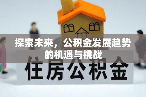 源汇探索未来，公积金发展趋势的机遇与挑战