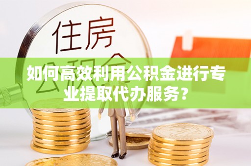源汇如何高效利用公积金进行专业提取代办服务？