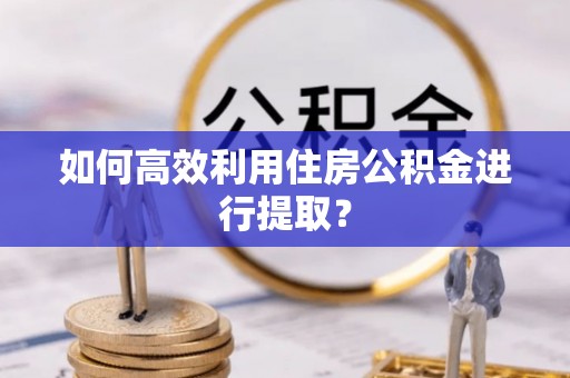 源汇如何高效利用住房公积金进行提取？